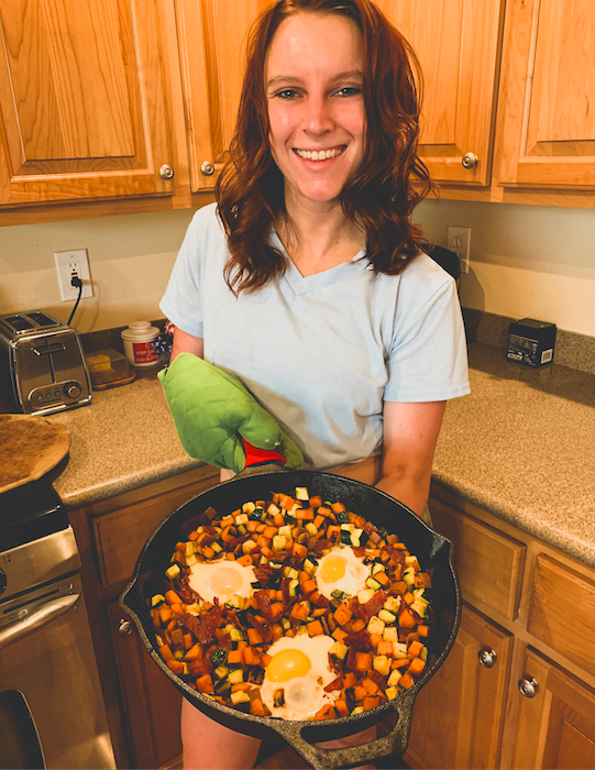 sweet potato breakfast hash recipe