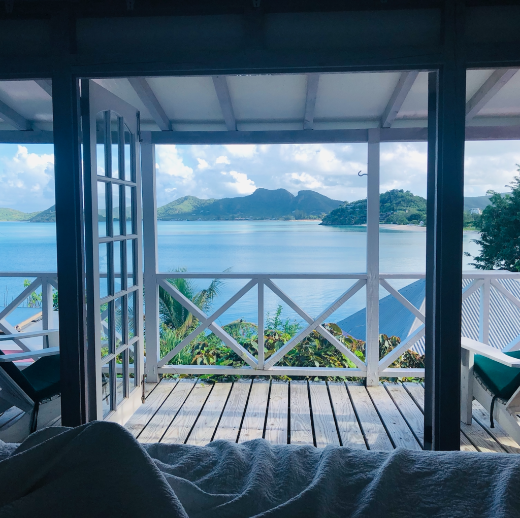 beach views antigua