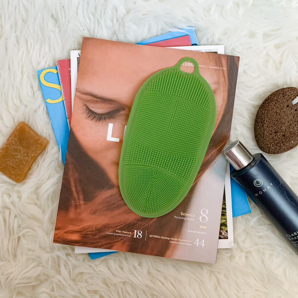 silicone scrubber