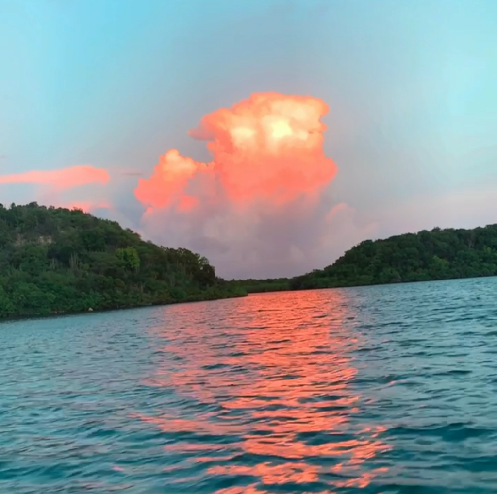 travel to antigua sunsets