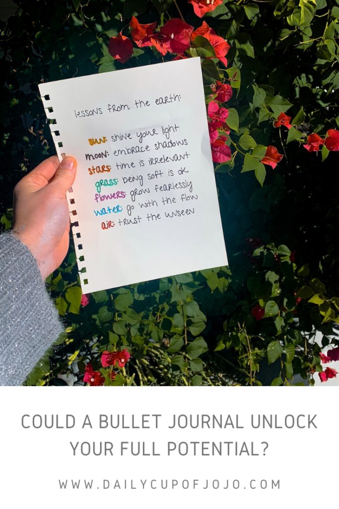 Could A Bullet Journal Unlock Your Full Potential