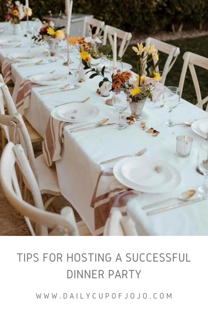 Tips For Hosting A Successful Dinner Party