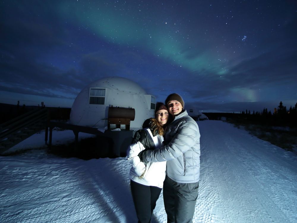 Igloos in Alaska